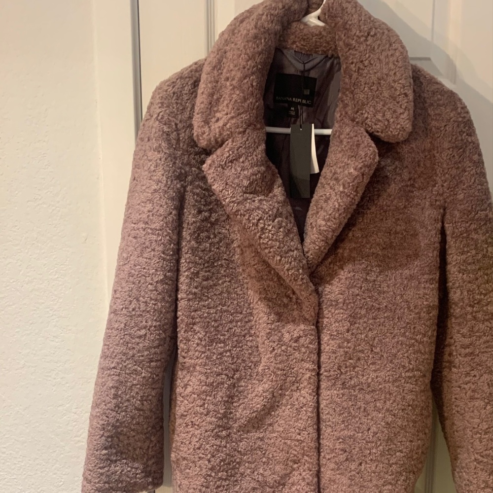 Banana Republic Teddy Bear Coat
